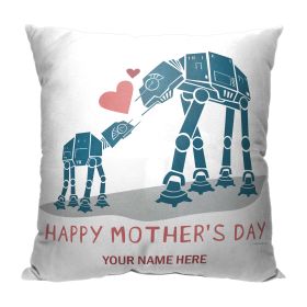 [Personalization Only] Star Wars Classic Mother and Child AT Walkers Printed Pillow