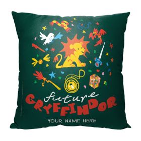 [Personalization Only] WB - Harry Potter - Future Gryffindor, Personalized 18X18 Printed Throw Pillow