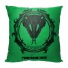 [Personalization Only] WB - Harry Potter - Bold Slytherin (Personalized 18X18 Printed Throw Pillow)