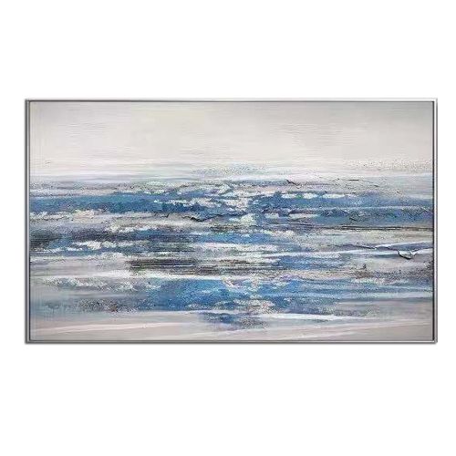 Blue Modern Style Abstract Wall Poster Nordic Canvas Oil Painting Contemporary Art Decoration Picture For Living Room Decor Blue Modern Style Abstract Wall Poster Nordic Canvas Oil Painting Contemporary Art Decoration Picture For Living Room Decor
